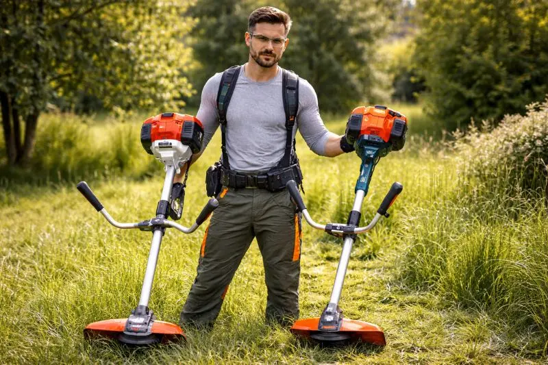 Stihl ou Husqvarna Qual a Melhor Roçadeira a Gasolina em 2026?